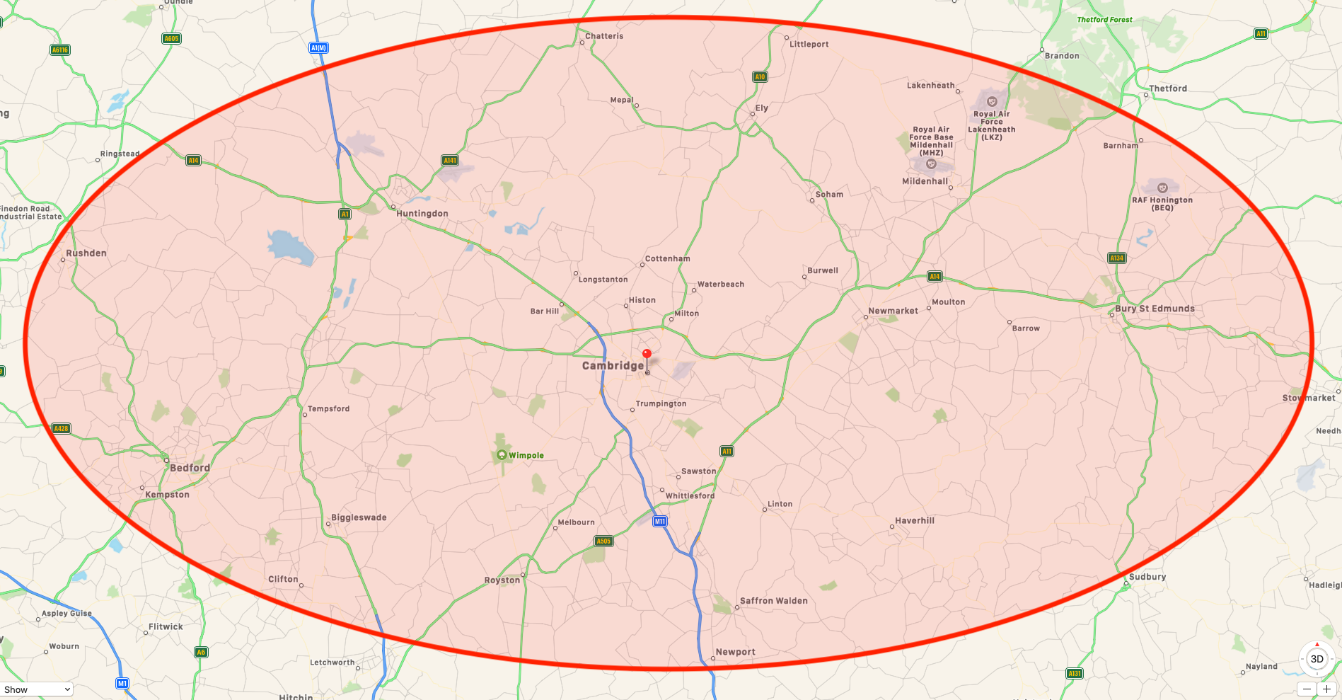 Cambridgeshire Planing Area